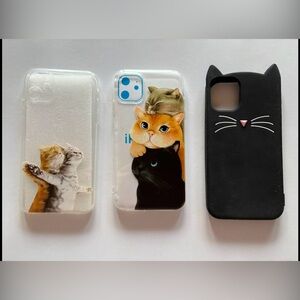 IPhone 11 cat cases.